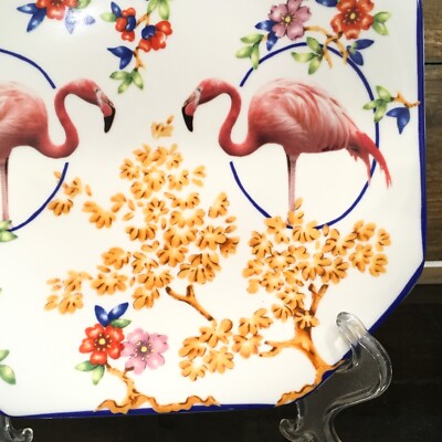 新品　Lou Rota アンソロポロジー　Anthropologie プレート Anthropologie Nature Table Lou Rota Flamingo 8.5
