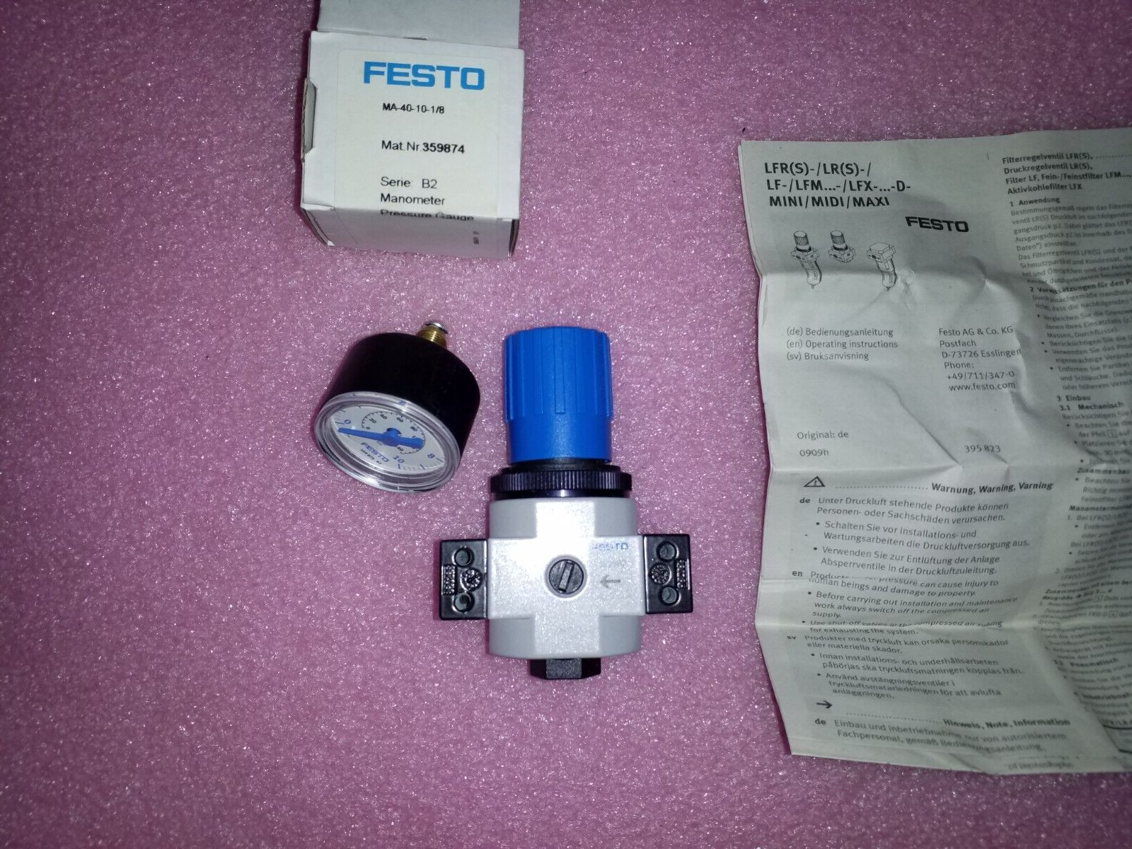 1PC New festo LR-1/8-D-7-MINI 162582 Series B243