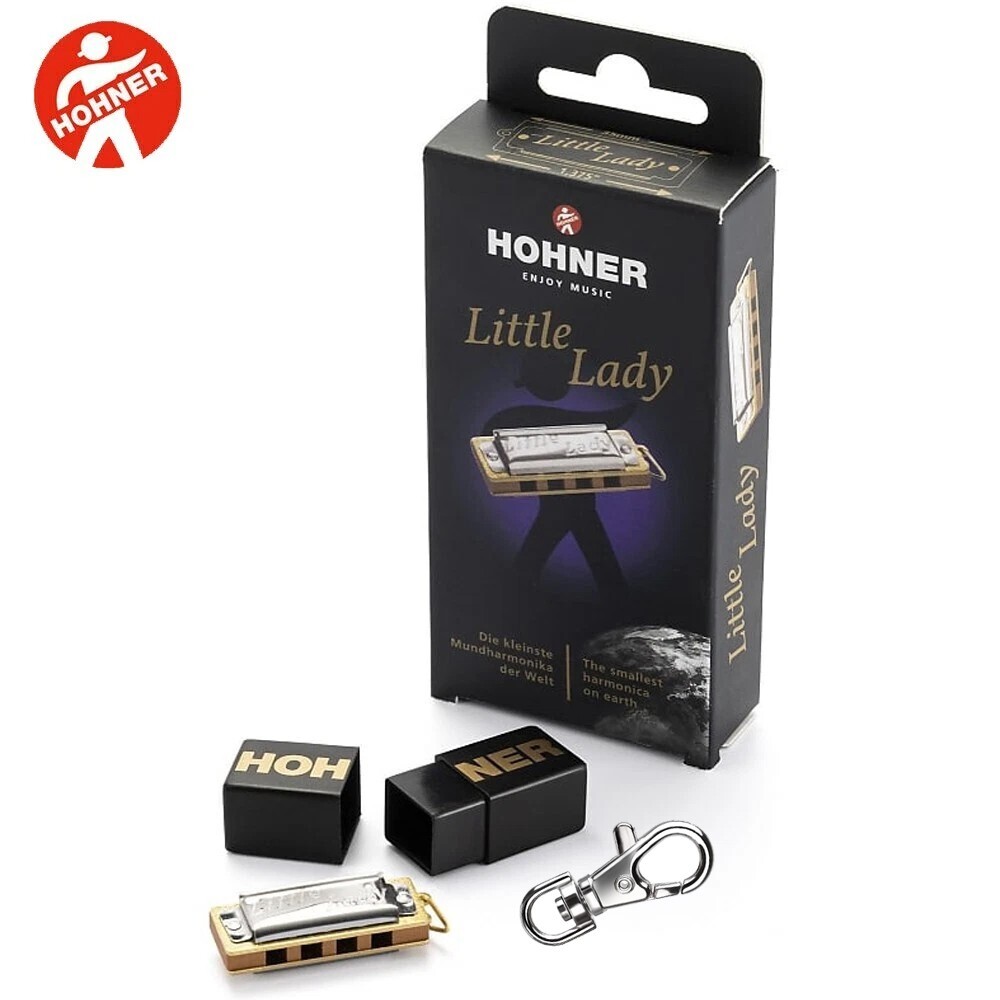 HOHNER ホーナー ミニチュア・ハーモニカ Little Lady 39/8 6g7v4d0 Hohner model 110 Little Lady Key of C Gold Plated Mini Harmonica