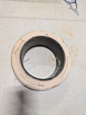 New 12x4-1/2x8 Mitchell Press On Fork Lift Tire Super Solid Smooth (Y3G)