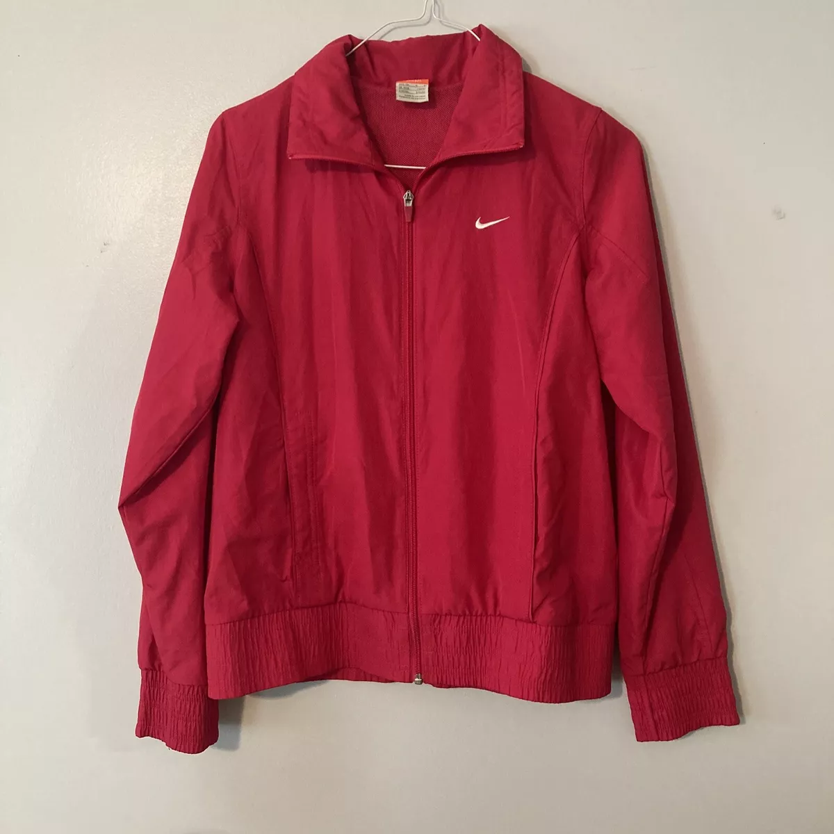 Nike Women s Jacket Pink Workout Running Exercise Athletic Dept
