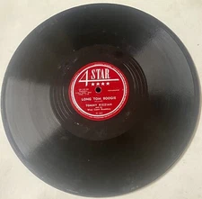 Tommy Kizziah COUNTRY BOP 78 Long Tom Boogie/She Just Stood Around 4STAR M- HEAR