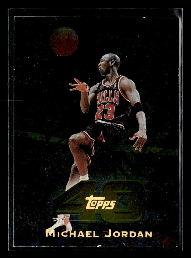 1997-98 Topps Michael Jordan Topps 40 #T40-5 Chicago Bulls U6347