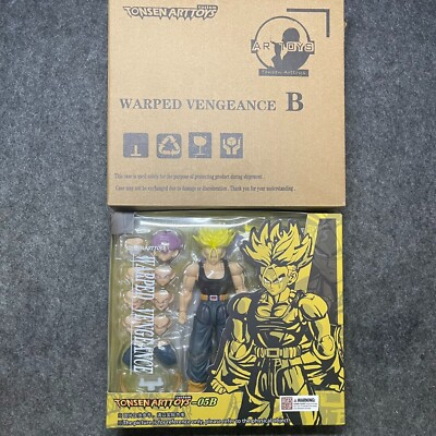tonsenarttoys shf Super Saiyan Trunks Action Figure boy future | eBay