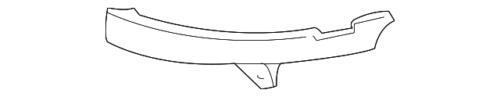 Relleno del parachoques delantero lado del conductor para Chevrolet GMC 1999-2006 (P/N 15035437)