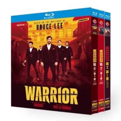 Warrior Season 1-3 (2023) Series 6-Discs New Box Set