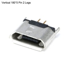Micro USB Type B Female Connector DIP 5P Sock...