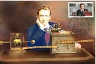 ITALY 1995 SASSO MARCONI GUGLIELMO MARCONI 100 YEARS RADIO POSTCARD MAXIMUM UNC