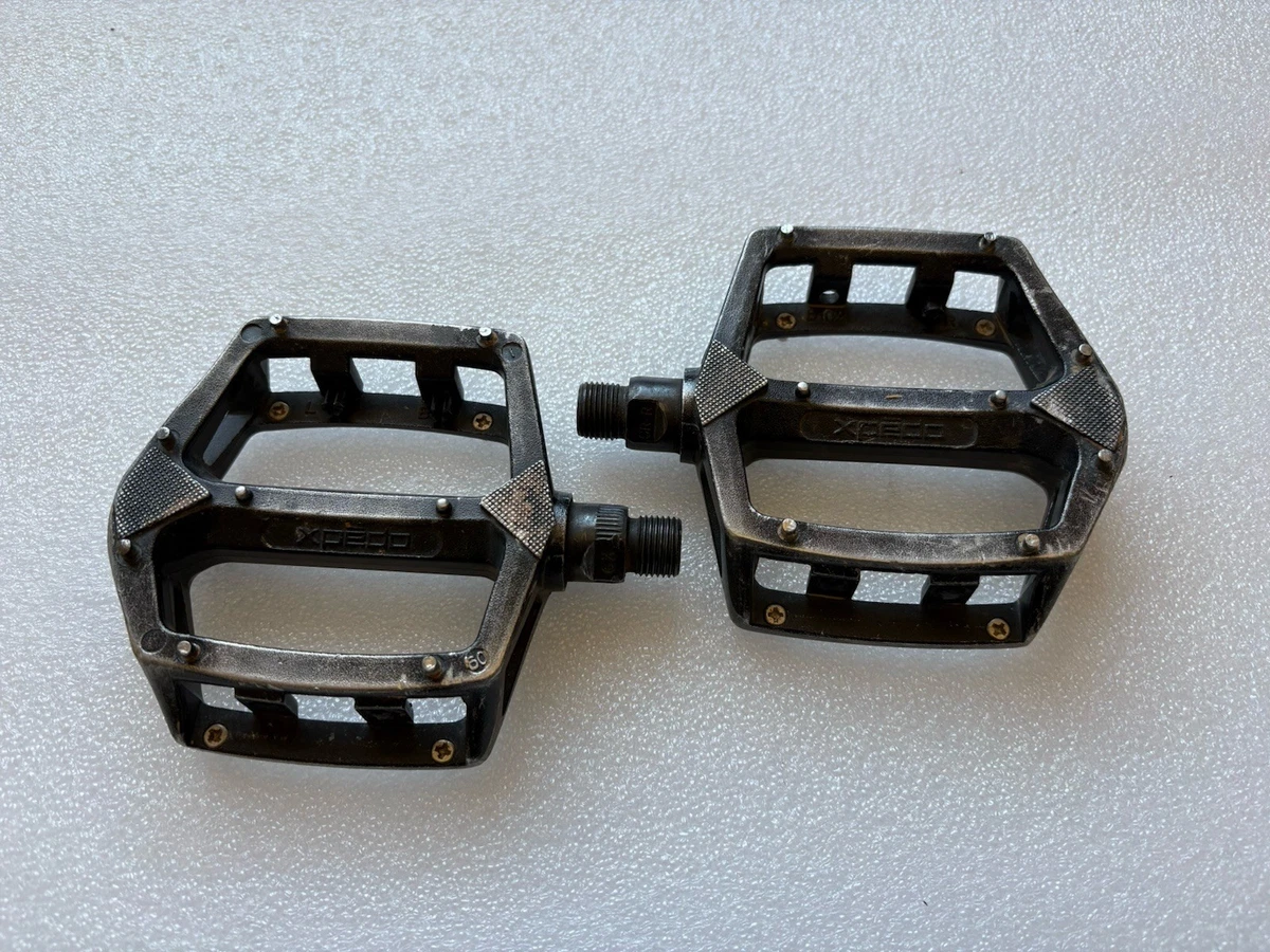 Paires De Pédales Xpedo B102 BMX Racing – Noir, Axe 9/16, Roulement Libre, Aluminium