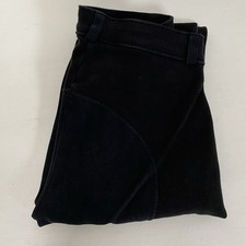 Peter Williams Womens Black Horse Jodhpurs Horse Riding Pants Size 8 Good Worn