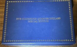 5 State Quarters Colorized Special Edition