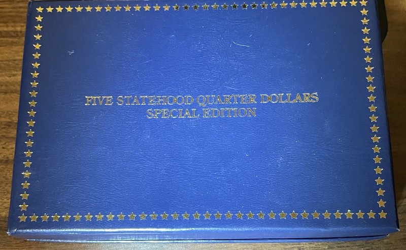5 State Quarters Colorized Special Edition