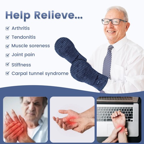 Heated Gloves for Discomfortable Hands, Warmers Glove to Soothing Fatigue, Ha... - Picture 2 of 6