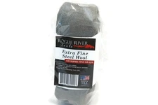 Super Fine Steel Wool 4oz Skein - by Rogue River Tools. 4/0 (0000) Grade, Polish