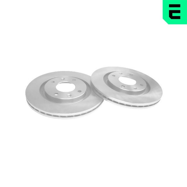 2X Optimal Bremsscheibe BS-2400C FüR 306 CitroËN 7C Peugeot N5 405 7B N3 15B 7A-image