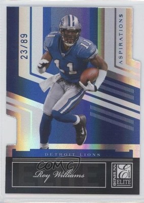 2007 Donruss Elite Aspirations Die-Cut 23/89 Roy Williams #35 1u6