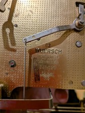 WUERSCH 341-020 Brass Mechanical Clock Moveme...