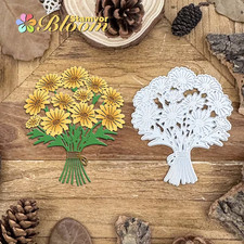 BUNCH OF DAISIES BRAND NEW METAL CUTTING DIE FLORAL FLOWERS BOUQUET FLOWERS