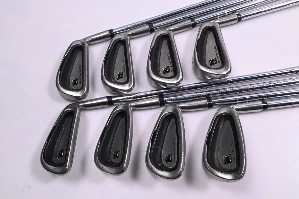 Lynx Black Cat 1995 Irons / 3-PW / Regular Flex Flare Shafts - Image 2 of 4