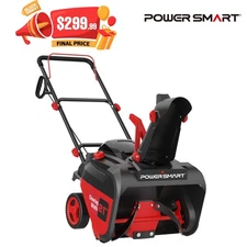 PowerSmart 21-Inch Gas Snow Blower, 212cc 4 Cycle Engine, Easy Start, Compact
