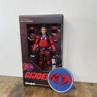 GI JOE HASLAB CLASSIFIED 1:12 WILD WEASEL COBRA RATTLER PILOT 6” FIGURE & PATCH!