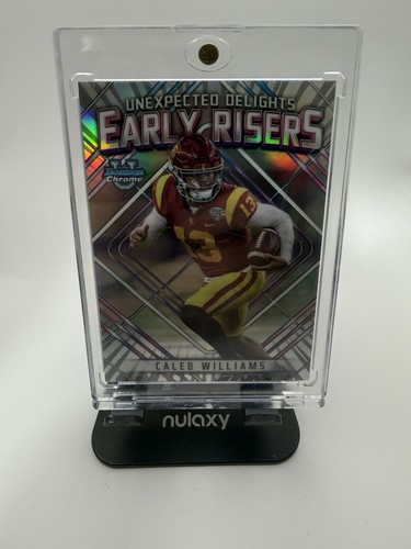 Topps 2023 Bowman Chrome Unexpected Delights ER-1 Caleb Williams USC