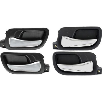 Interior Door Handle For 2003-2007 Honda Accord Sedan 4 pc Set Front & Rear