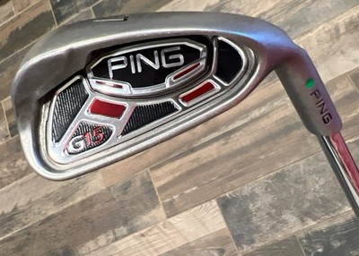 Ping G15 Single 7 Iron AWT Stiff Steel Shaft Green Dot RH Nice!