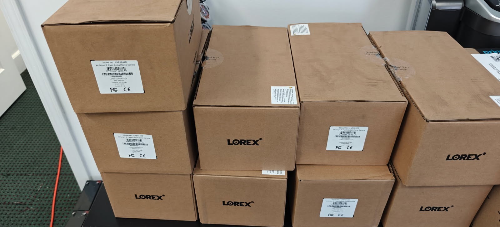 LOREX LNE9242C  4K 8MP Dome Security Camera Black