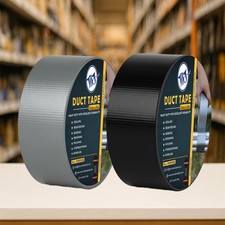 Duct Gaffer Heavy Duty Waterproof Cloth Tape 50mm x 50m Silver Black White Red
