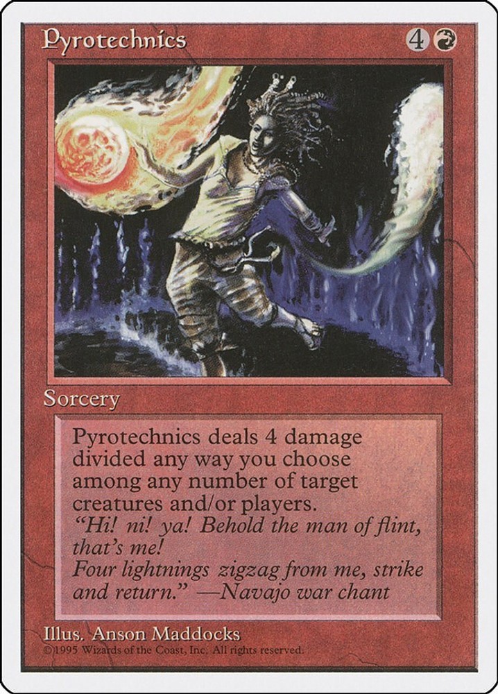 Pyrotechnics - 217 - NM - Fourth Edition