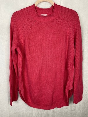 Bella Di Notte Jumper UK 14 Silk Cotton Blend Pink