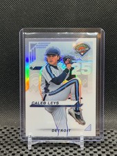 Caleb Leys 2025 Prospect Edition Holo Prospect Ticket - Silver  - #83 Tigers