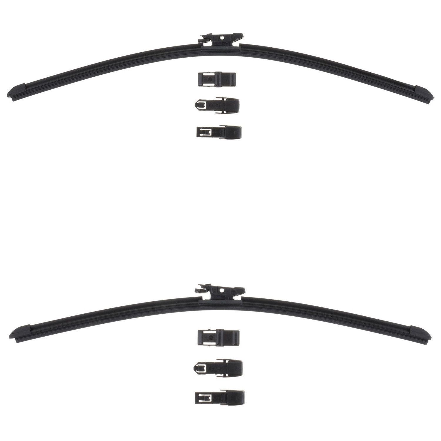 Bosch Focus 2pc Front Wiper Set Left 26in Right 22in for Optimal Visibility-image