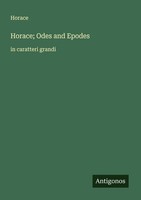 Horace Odes And Epodes Horace