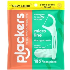150CT Plackers Micro Mint Dental Floss Tooth Picks Plastic Oral Teeth Flossers