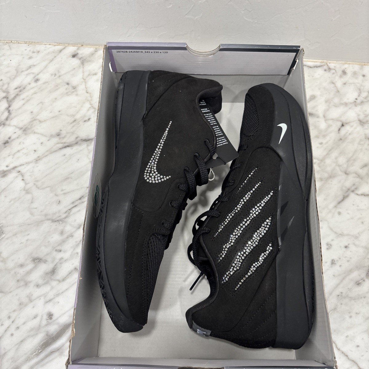 Nike JA 2 Scratch Bling 'Swarovski Black Label' IB3859-001 Men's