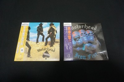 Motorhead - Mini LP CD 4 Titles 1979~1982 Set + Promo Box Paper