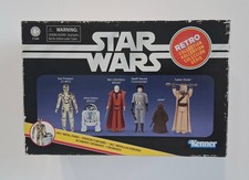 STAR WARS A NEW HOPE RETRO COLLECTION 6 PACK FIGURE SET SEALED