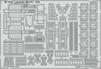 Eduard Accessories 491515 - 1:48 Lysander Mk.I/Iii Airfix - Neu