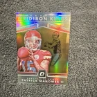Patrick Mahomes II 2017 Donruss Optic Gridiron Kings Prizm Rookie Card