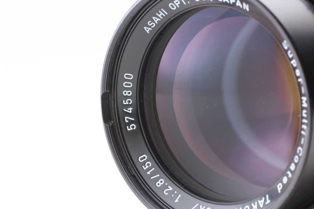 Optics N Mint】 Pentax SMC Takumar 6x7 150mm f/2.8 Lens for
