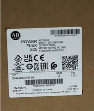 NEW Allen Bradley 25B-D030N114 PowerFlex 525 15kW 20Hp AC Drive