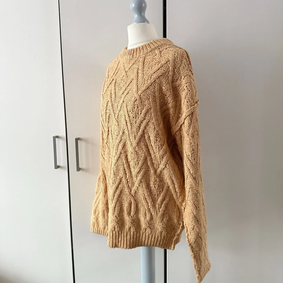 Free People Isla Cable Tunic Cable Knit Sweater Size XS - Image 4 of 4