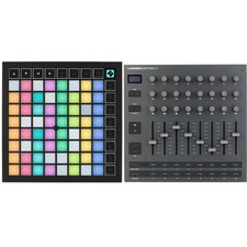 Novation Launchpad X Grid Controller with Launch Control XL 3 MIDI Control