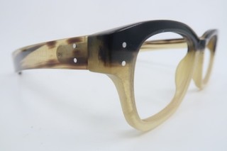 Vintage LUXHORN genuine horn limited edition eyeglasses frames 140 Germany