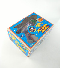 Mars Patrol X-1 SPACE BLASTER With Sparking Action - NIB - Blue Sci-Fi