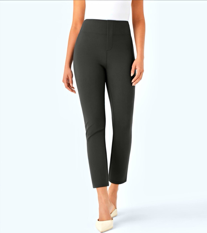 Halara Flex™ High Waisted Pocket Tapered Cropped Work Pants M