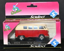 Volkswagen VW Combi Van 1:43 Diecast Solido Sixties Made in France Mint in Box