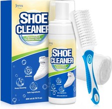 Shoe Cleaner, Sneaker Cleaner Kit with Brush and Towel, Deep Clean Shoe Cleaning